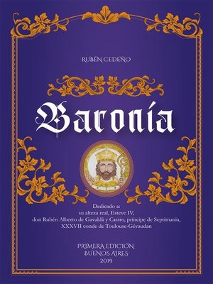 cover image of Baronía